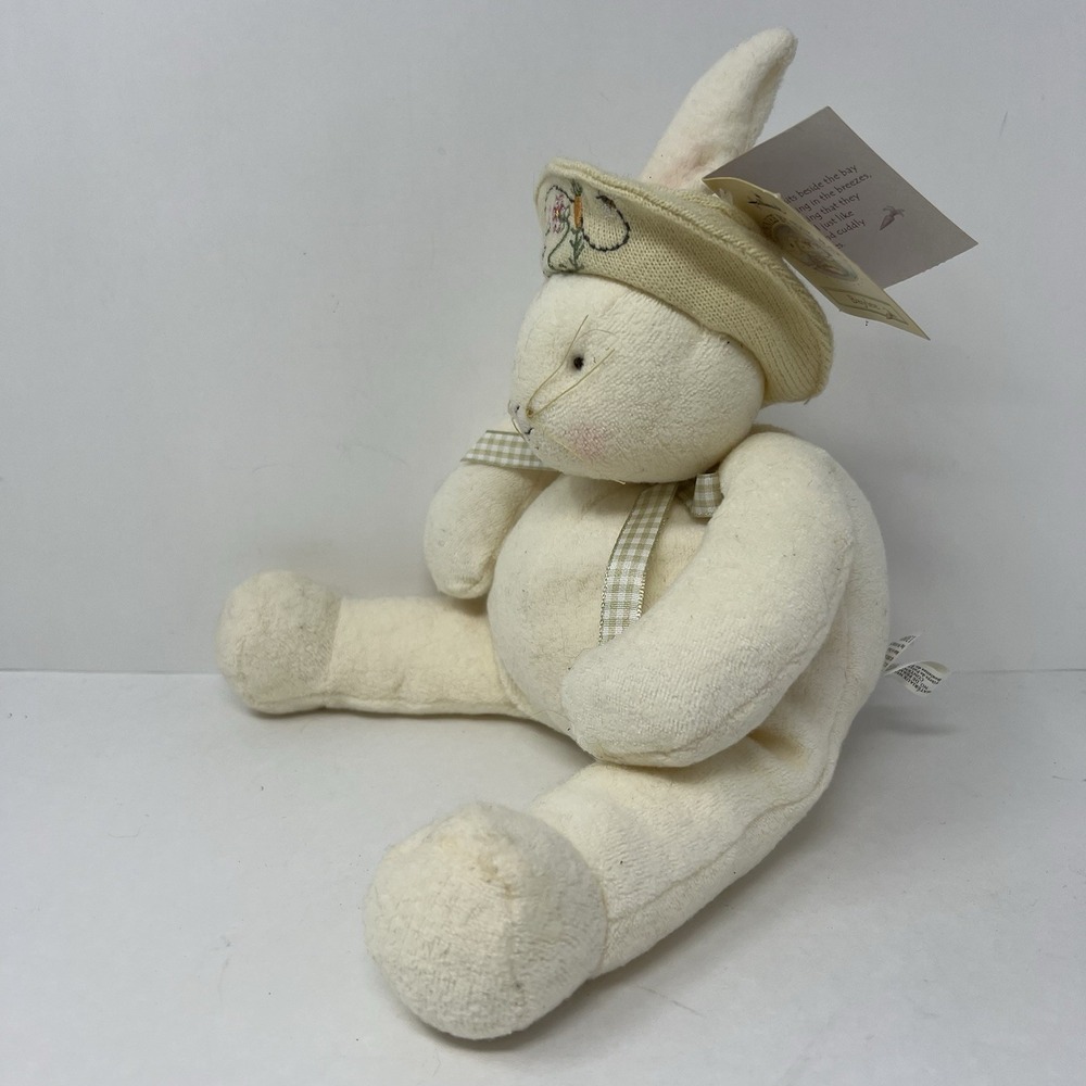 Bunnies By The Bay Baylee Rabbit Bunny Plush 11" Stuffed Animal Hallmark Toy - Picture 4 of 15